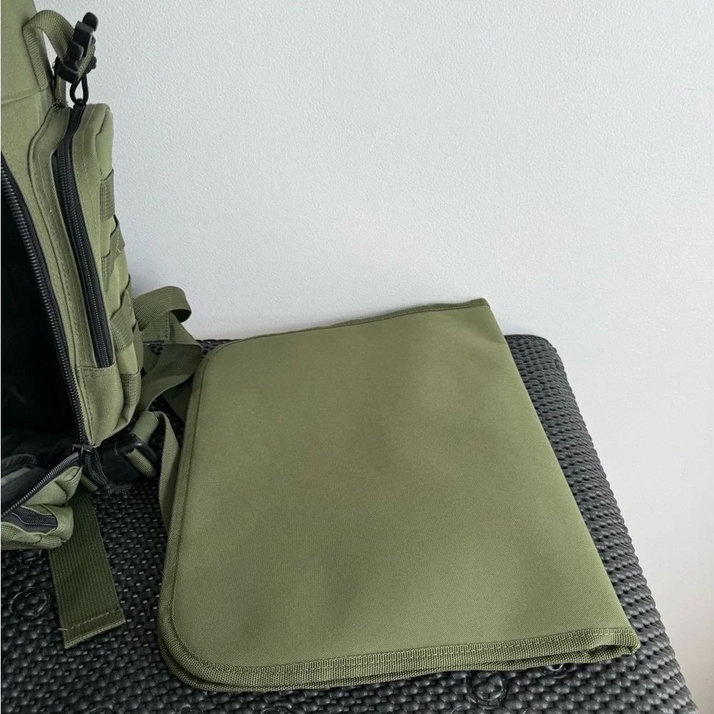 Sager Creek Sage Olive‎ Green Tactical Backpack diaper bag